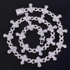 CROSS LINK CHAIN - ICED OUT