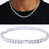 BUNDLE: 4MM TENNIS CHAIN + 4MM TENNIS BRACELET