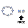 AQUA BRACELET + FREE AQUA EARRINGS